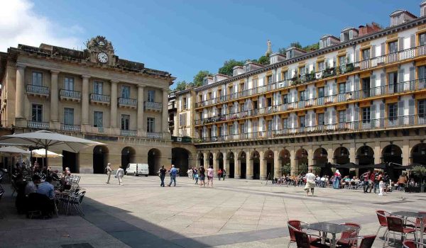 Constitution Square of San Sebastian