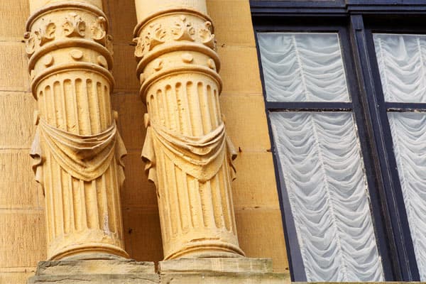 Architectural style in the Victoria Eugenia Theater in San Sebastián